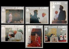 Zaire, Mi No. 716-721 (Year