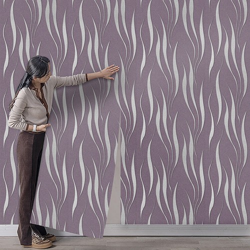 Gloss silver white stripes - silver,