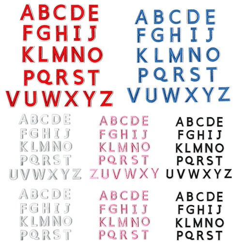 26pcs small coloured - 26pcs/small, a~z
