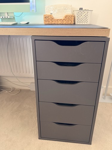 Ikea alex drawers full - alex,