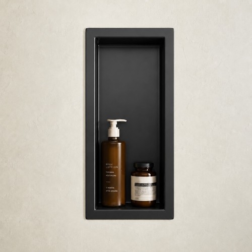 Shower niche stainless steel - stainless,
