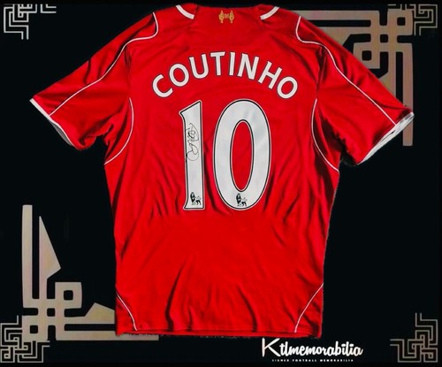 Phillipe coutinho signed - coutinho,