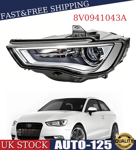 Headlight for audi - audi, a3