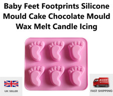 Baby Feet Footprints Silicone