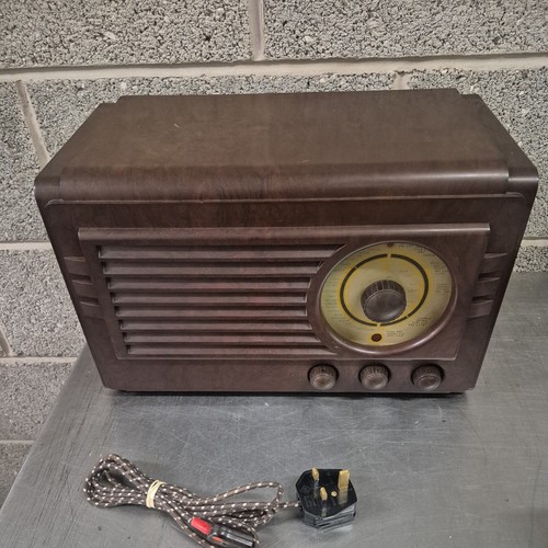 Radio rentals bakelite valve - radio,