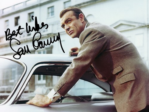 Sean connery signed autograph - connery,
