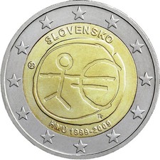Slovakia 2 Euro Commemorative Coin 2009 - EMU. Uncirculated.