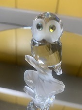 SWAROVSKI CRYSTAL 'UP IN THE TREES' OWL.