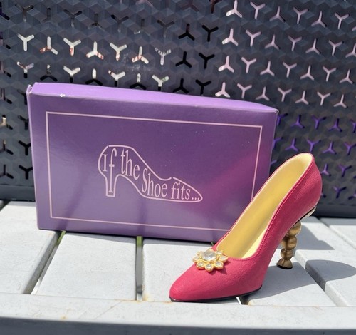 Miniature shoe ornament pink - miniature,