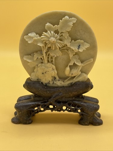Vtg chinese soapstone hand - chinese,