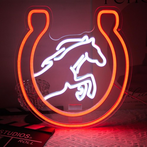 Horse neon sign for wall - horse,