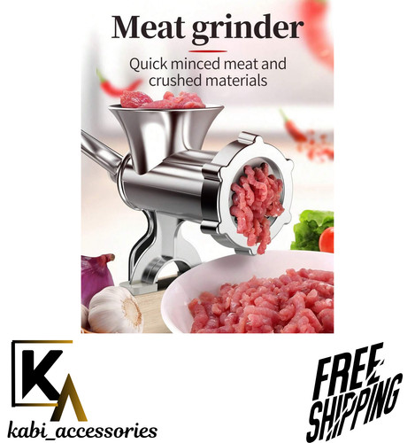 Tabletop manual meat grinder - tabletop,