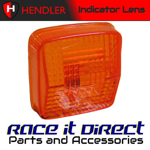 Indicator lens amber - lens, for