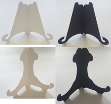 50 x Greeting Card Stands, Small, Large, Black & White. Please Choose.