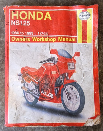 Honda ns125r haynes - honda,