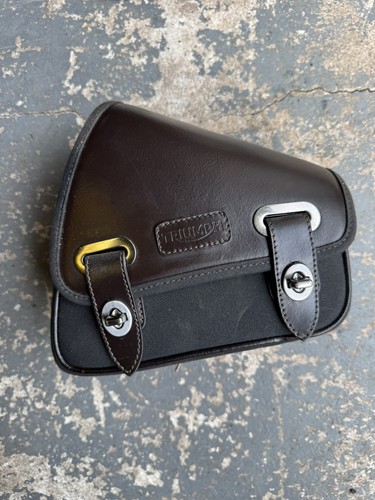 Triumph leather pannier - leather, bag