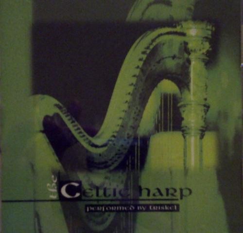 Celtic harp triskell - celtic,