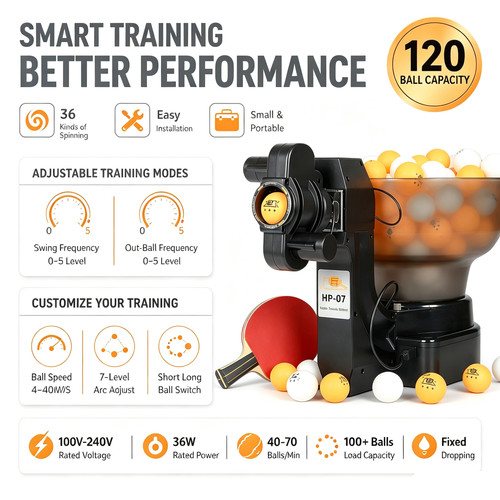 Table tennis robot machine - table,