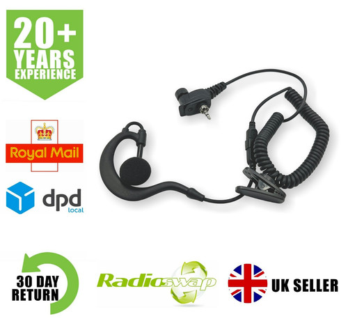 Listen only shape - g-shape, earpiece