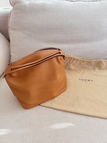Loewe tan leather - leather, handbag