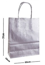 A4 Paper Party Gift Bags ~ Boutique Shop Loot Carrier Bag ~ Select Your Colour ~