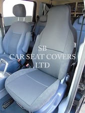 TO FIT A RENAULT TWIZY, CAR SEAT COVERS - EBONY BLACK