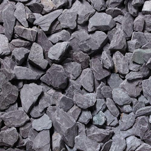 Blue slate chippings 20mm - chippings, |