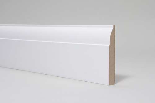 Skirting board white primed - board,