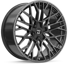 Alloy Wheels 18" Wolfrace 71 Venom Black Black For Lexus IS 220d [Mk2] 05-12