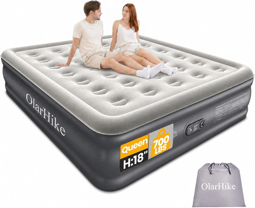 Olarhike air mattress queen - mattress,