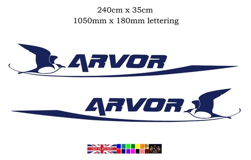 Arvor bird restoration decal - arvor,