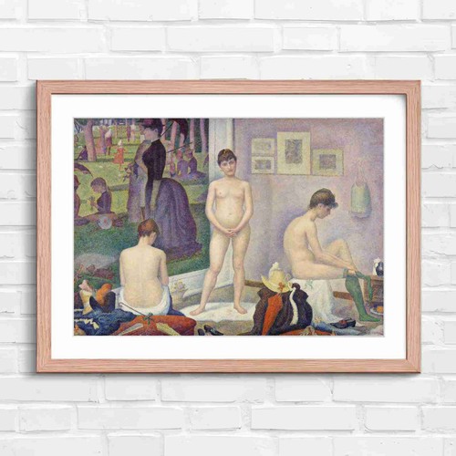 Elegant nude women painting - elegant,