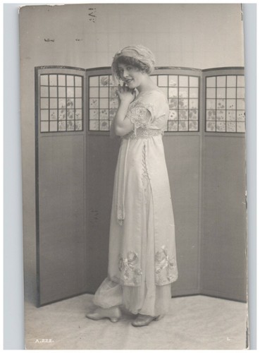 Woman long dress - woman, in