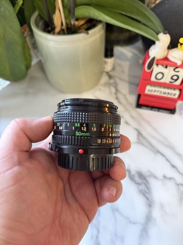Canon new 50mm 8 - fd, fdn