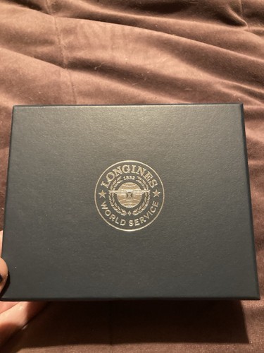 Longines cardboard service box - longines,