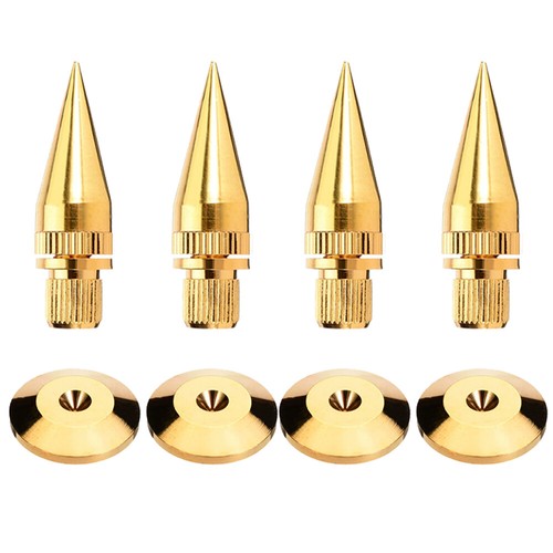 8pcs copper speaker spikes - speaker,
