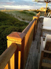 STD 6x6 (5 5/8" 143mm) Copper Pyramid Fence Post Caps Finials with copper nails