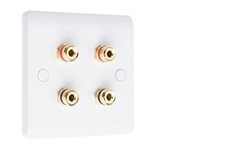 4 post Audio AV Speaker Wall