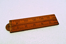 Antique J Rabone & Sons Folding Ruler No 1380 Hockley Abbey Birmingham UK Collec