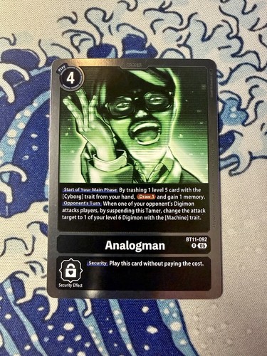 Analogman bt11 092 rare - bt11-092, r