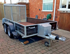 Large Car Trailer Twin Axle