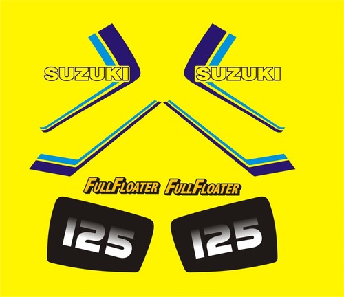 Suzuki ts125 erz decal kit - erz,