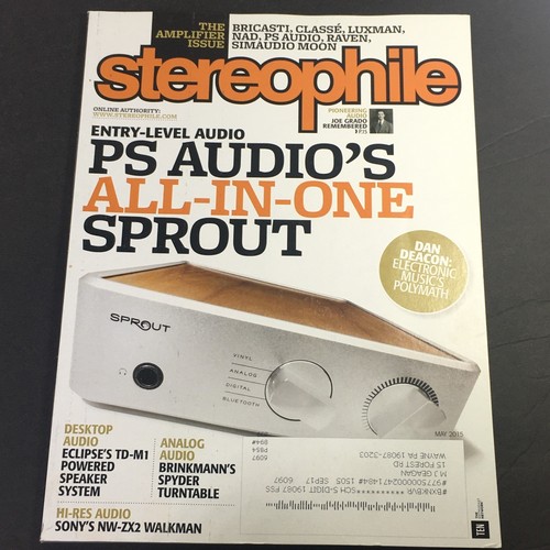 Stereophile magazine may - stereophile, 2015
