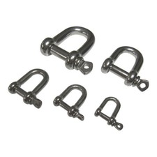 Dee Shackles D Shackle 5mm 6mm