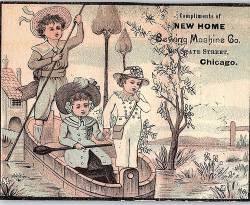 1870 new home - 1870's, sewing
