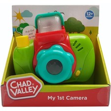 Chad Valley My First Camera Toy 1st Pre-school Pretend Play Flash Age 12+ Months