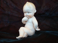 Figurine Doll Piano Baby Art Deco Style Art Nouveau Style Porcelain