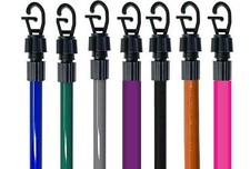 2.4M Heavy Duty Extendable Washing Line Prop Pole Outdoor Garden Clothes Support