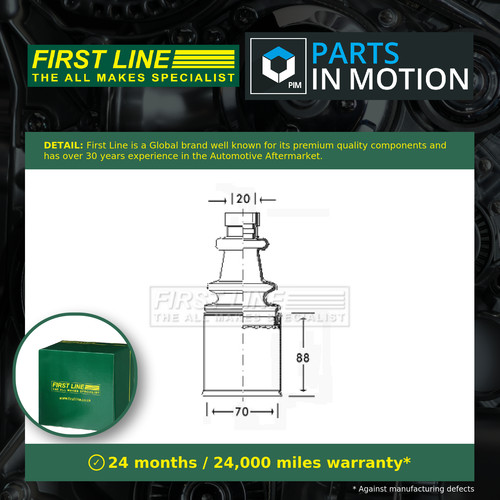 Joint boot fits - cv,