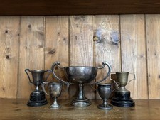 5 x vintage silver plate